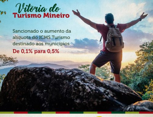 Sancionado novo percentual do ICMS Turismo destinado aos municípios mineiros